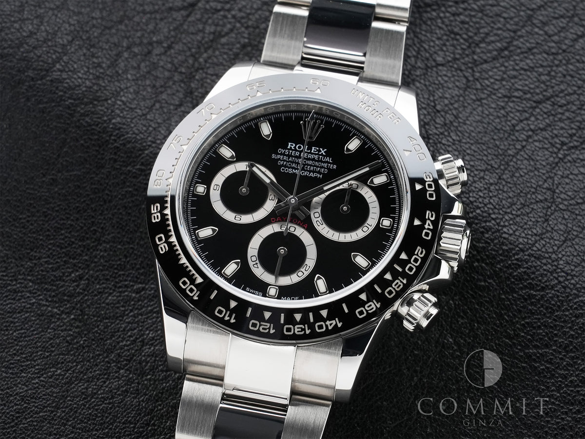 Rolex Daytona Ref. 116500LN Stainless Steel, Black Dial, Pre-owned in excellent condition jb8e56we