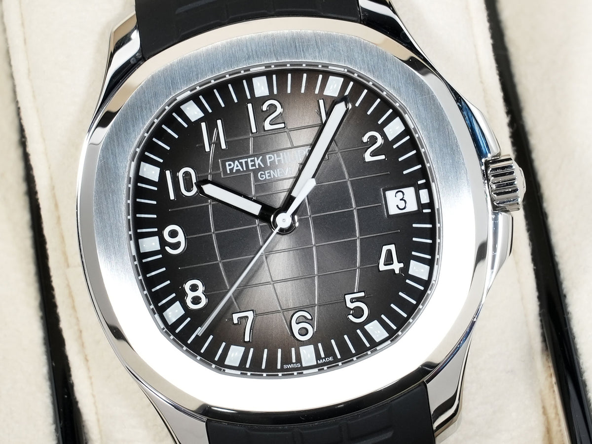 パテックフィリップ アクアノート Ref.5167A-001 ステンレススチール ブラック文字盤 美中古 jiyudrpd