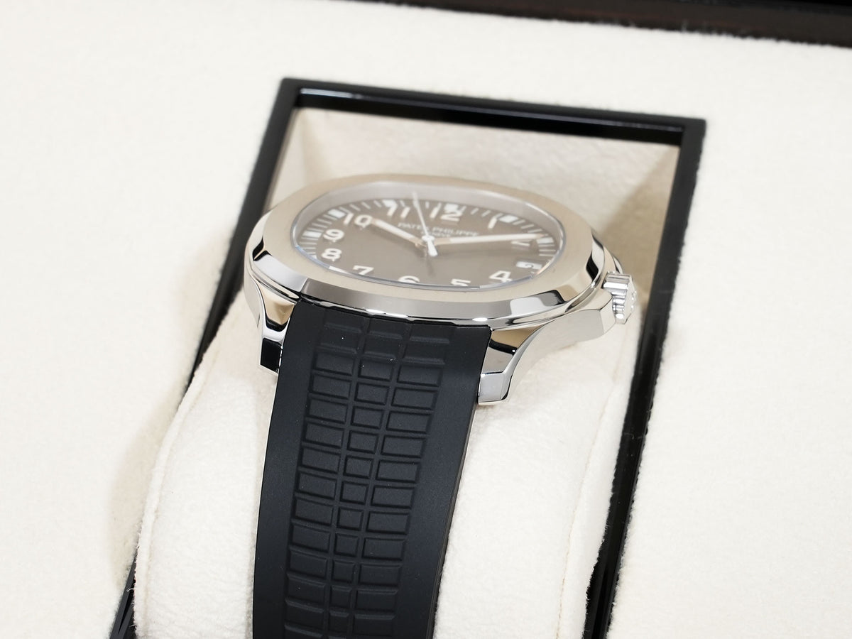 パテックフィリップ アクアノート Ref.5167A-001 ステンレススチール ブラック文字盤 美中古 jiyudrpd
