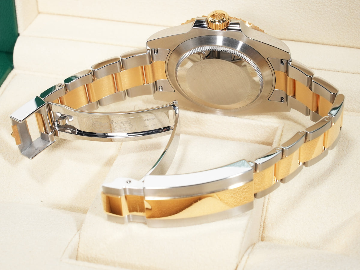 Rolex Submariner Date Ref.116613LB Stainless Steel/Yellow Gold Blue Dial Pre-owned 66cbxce5