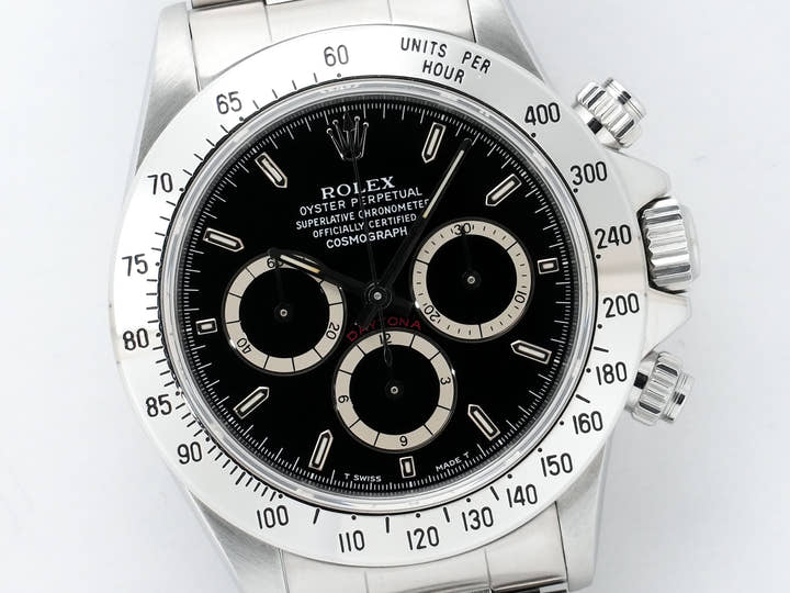 ロレックス デイトナ エルプリメロ Ref.16520 ステンレススチール ブラック文字盤 中古 mtuusqbj