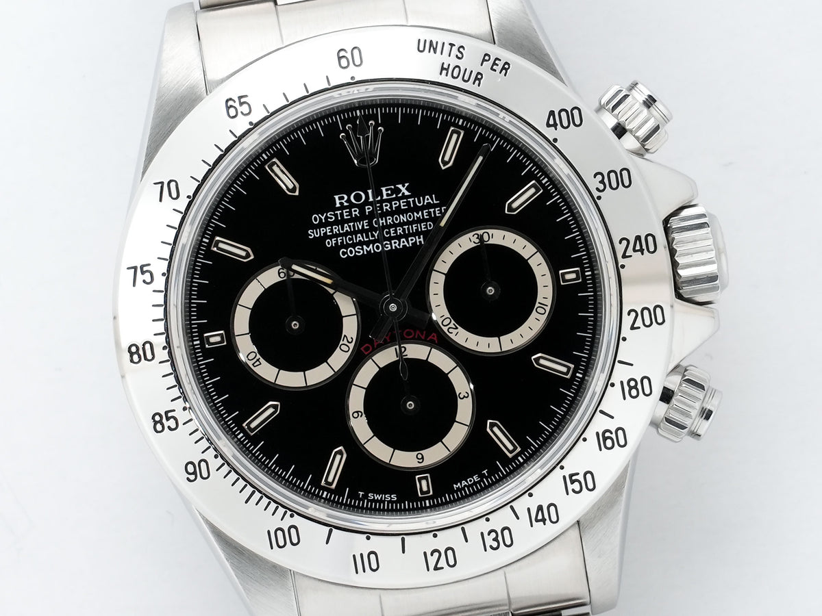 ロレックス デイトナ エルプリメロ Ref.16520 ステンレススチール ブラック文字盤 中古 mtuusqbj