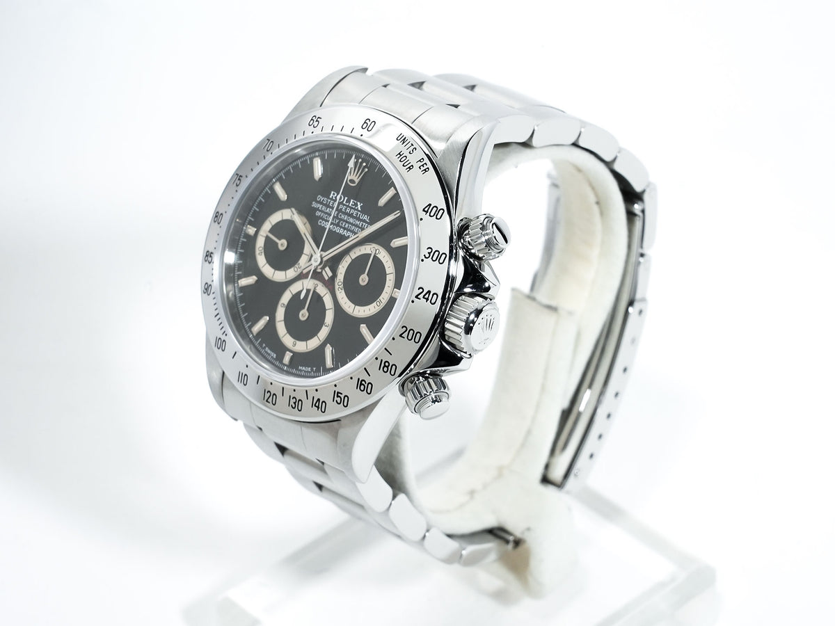ロレックス デイトナ エルプリメロ Ref.16520 ステンレススチール ブラック文字盤 中古 mtuusqbj