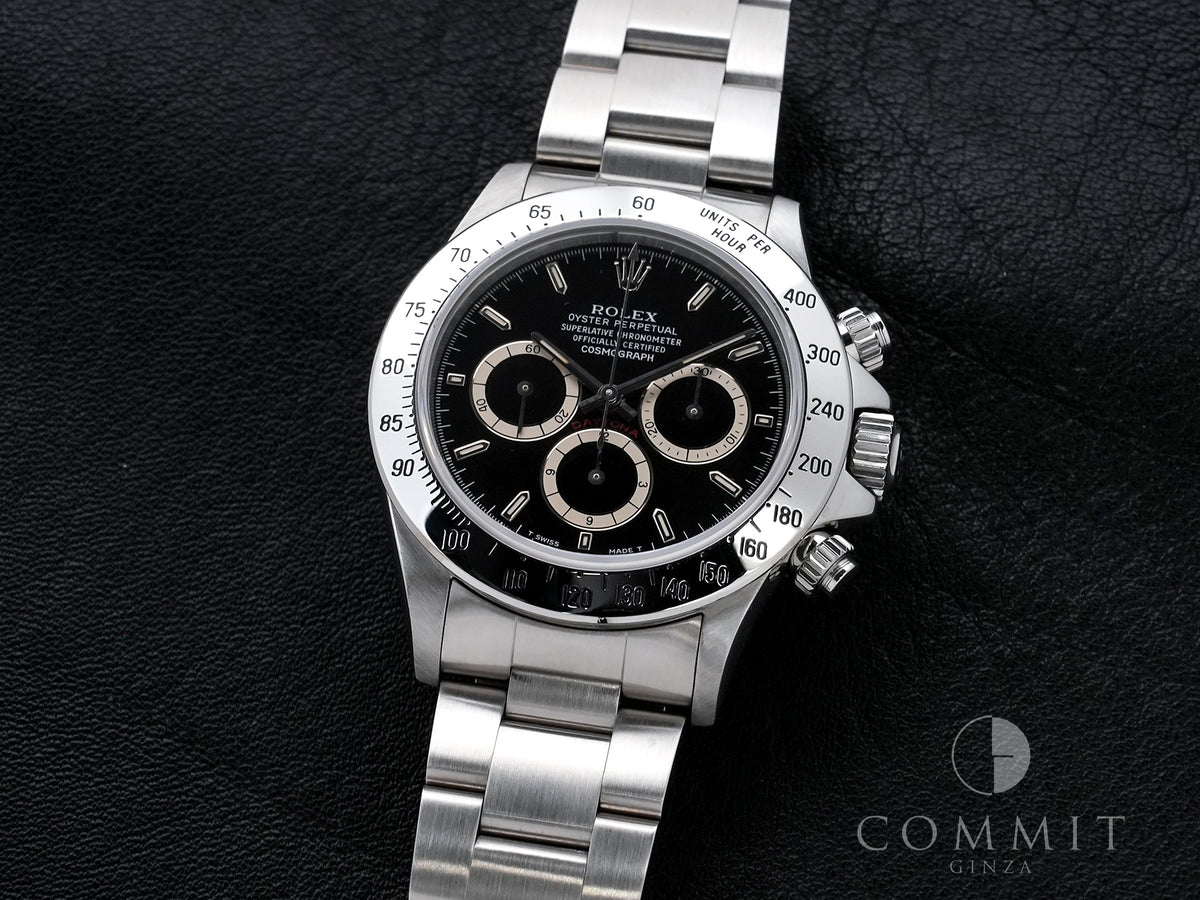 ロレックス デイトナ エルプリメロ Ref.16520 ステンレススチール ブラック文字盤 中古 mtuusqbj