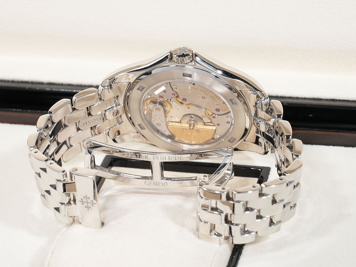 パテックフィリップ コンプリケーション ワールドタイム クロワゾネ Ref.5131/1P-001 プラチナ クロワゾネ文字盤 中古 wojcu75r
