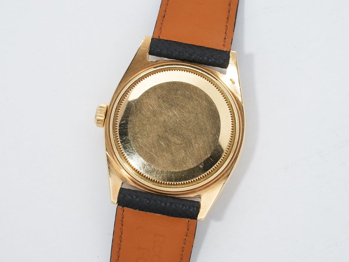 ロレックス デイトジャスト Ref.1601/8 イエローゴールド トロピカルミラー文字盤 中古 22iej47m