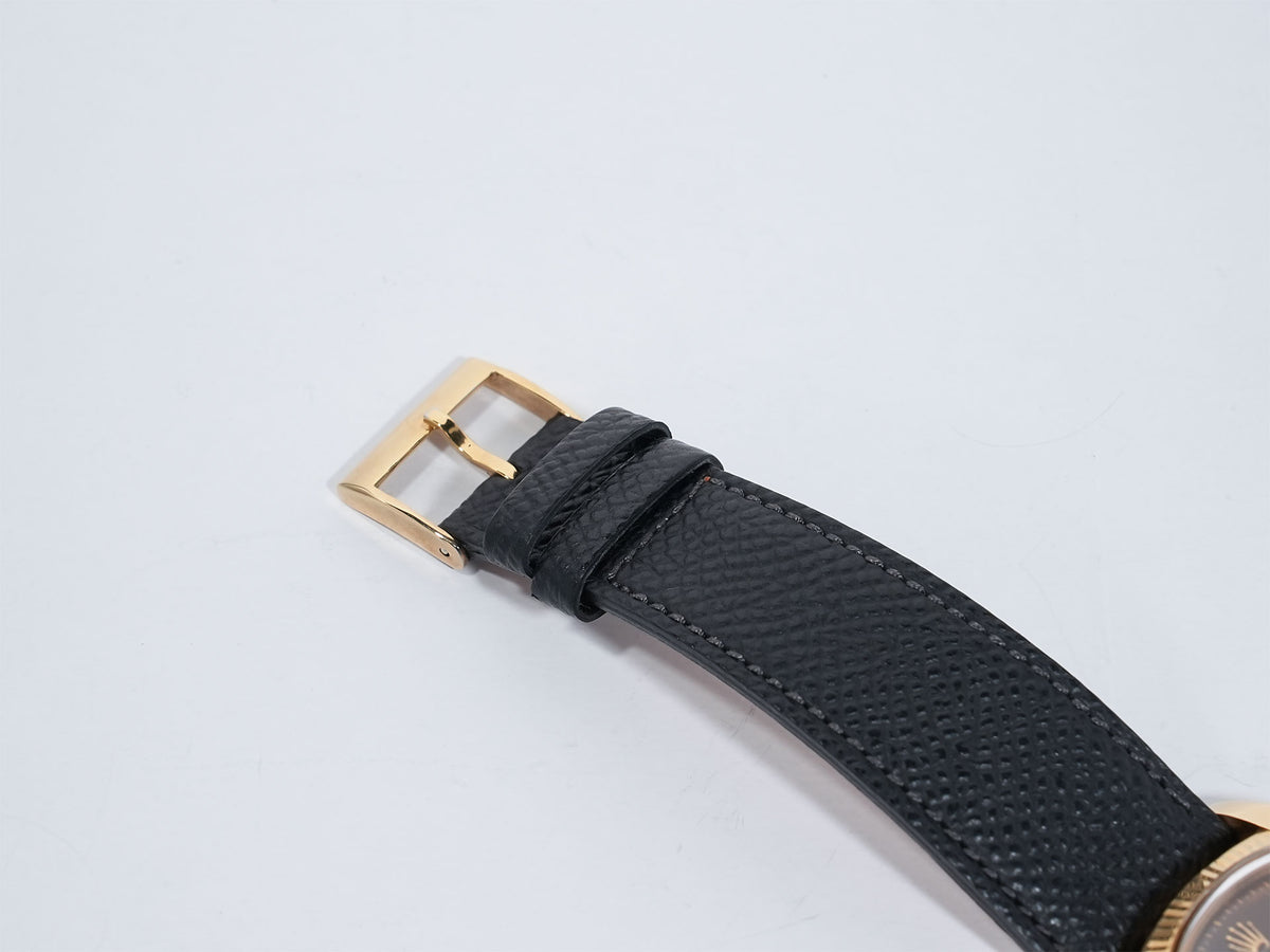 ロレックス デイトジャスト Ref.1601/8 イエローゴールド トロピカルミラー文字盤 中古 22iej47m