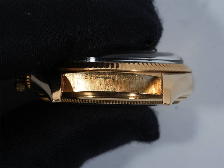 ロレックス デイトジャスト Ref.1601/8 イエローゴールド トロピカルミラー文字盤 中古 22iej47m