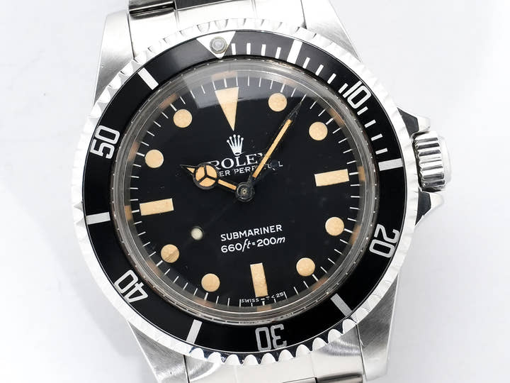 ロレックス サブマリーナー Ref.5513 ステンレススチール ブラック文字盤 中古 uobg4kuo