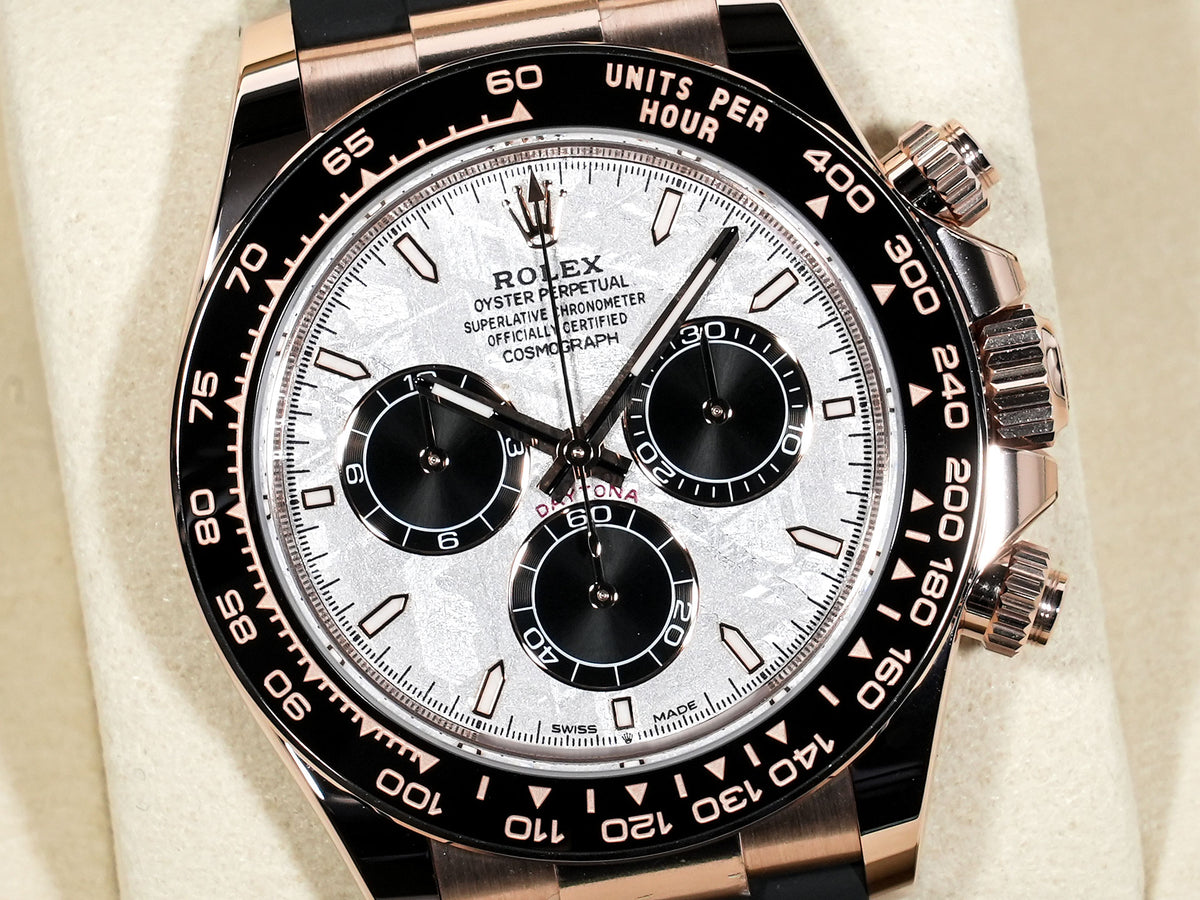Rolex Daytona Ref. 126515LN Everose Gold Meteorite Dial Unworn 26tsxtgr
