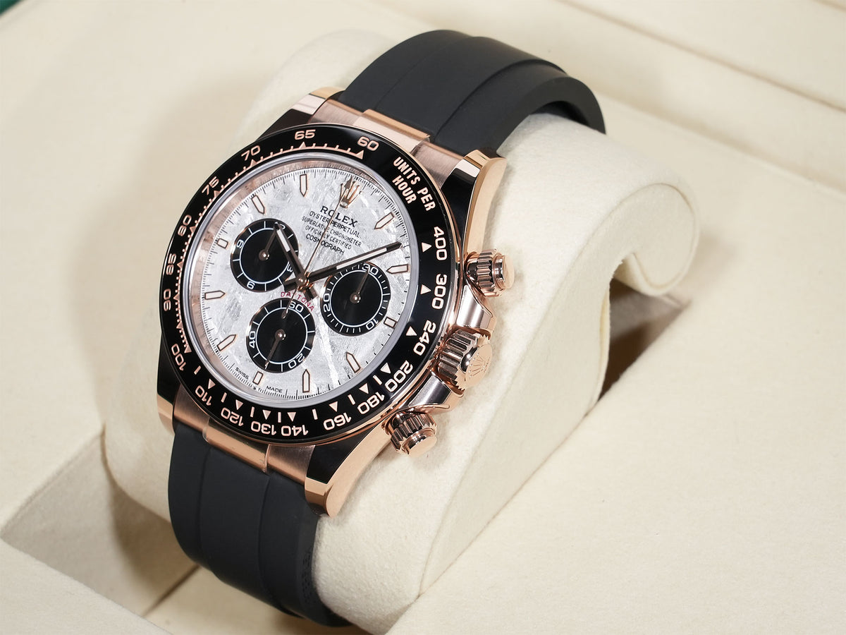 Rolex Daytona Ref. 126515LN Everose Gold Meteorite Dial Unworn 26tsxtgr