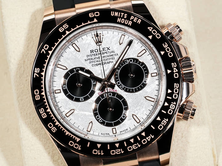 Rolex Daytona Ref.126515LN Everose Gold Meteorite Dial Unworn 92rkdx2a