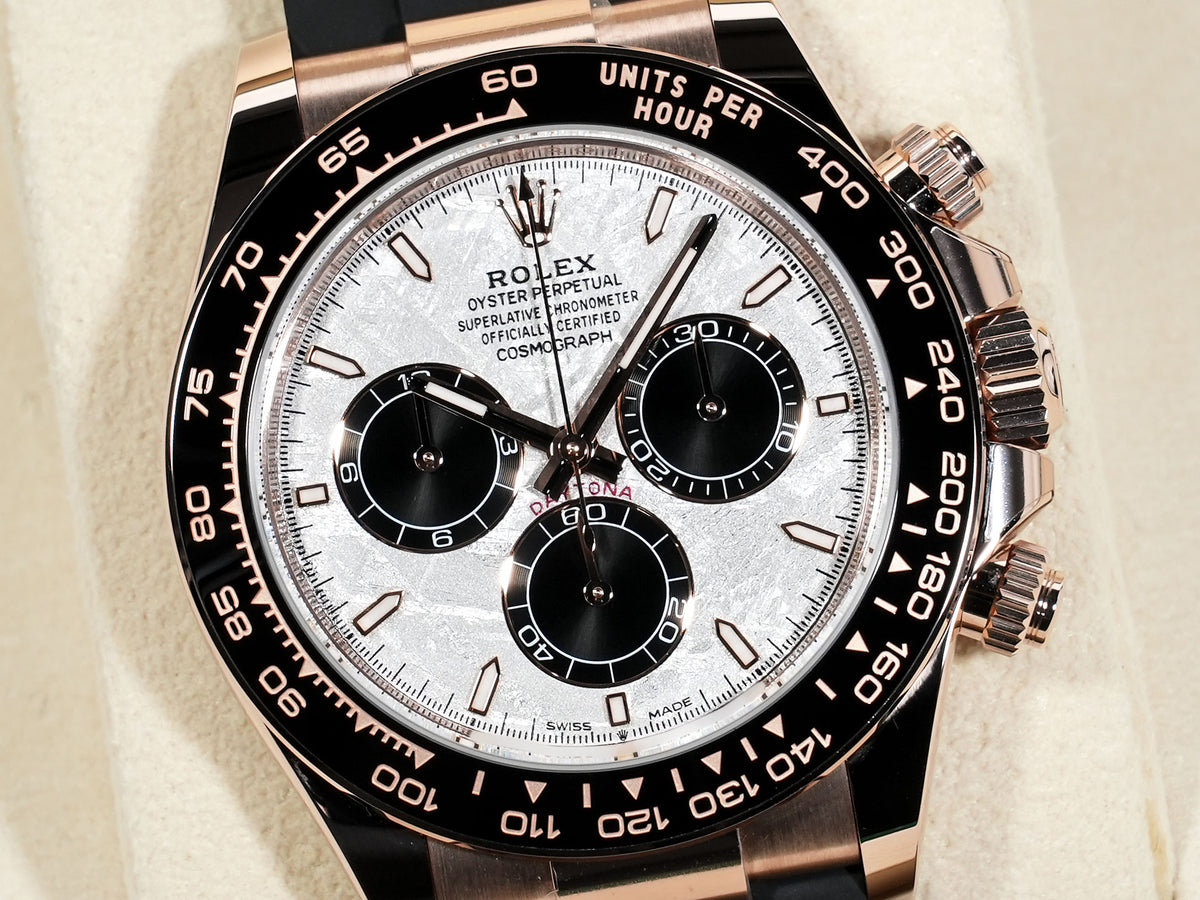 Rolex Daytona Ref.126515LN Everose Gold Meteorite Dial Unworn 92rkdx2a