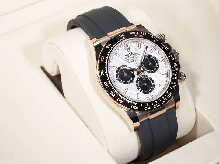 Rolex Daytona Ref.126515LN Everose Gold Meteorite Dial Unworn 92rkdx2a