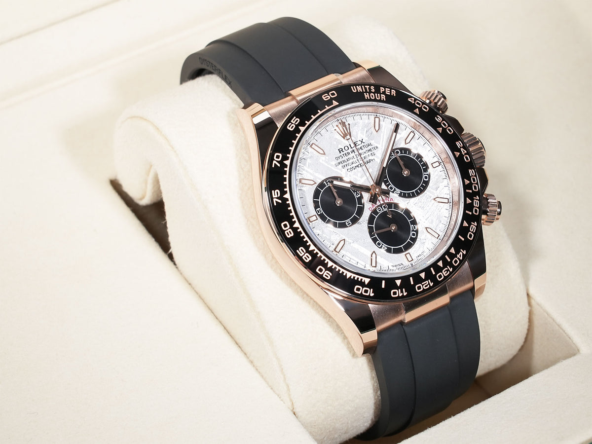 Rolex Daytona Ref.126515LN Everose Gold Meteorite Dial Unworn 92rkdx2a