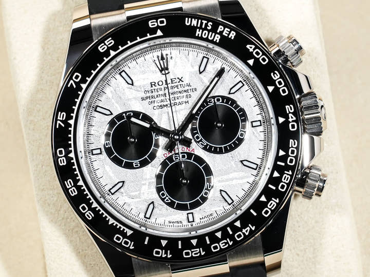 Rolex Daytona Ref.126519LN White Gold Meteorite Dial Unworn x8ek7agc