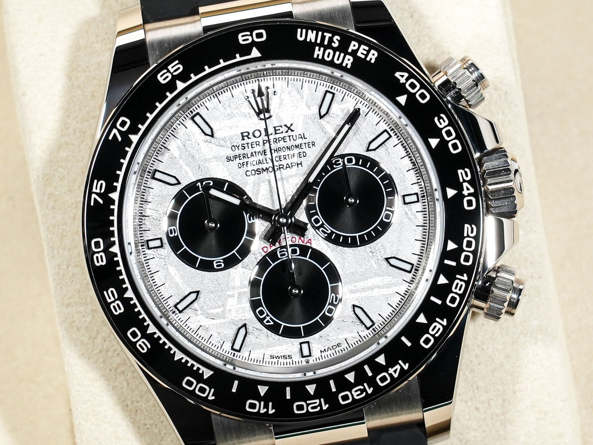 Rolex Daytona Ref.126519LN White Gold Meteorite Dial Unworn x8ek7agc