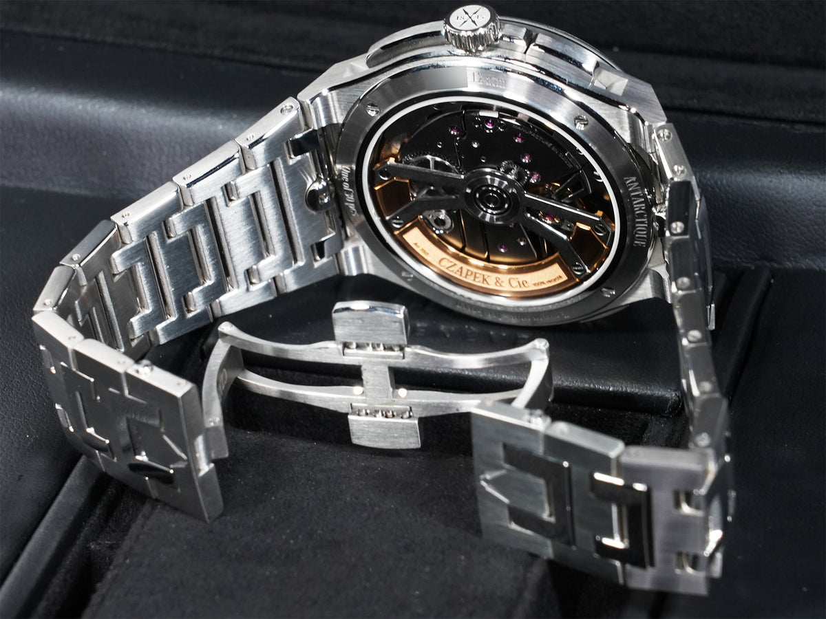 Czapek Antarctique Rattrapante Ref. - Stainless Steel, Skeleton x Green Dial, Unworn kdvtih7w