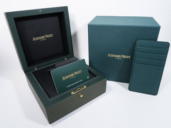 Audemars Piguet Royal Oak Chronograph Ref. 26450ST.OO.1356ST.01-B Stainless Steel, Blue Grande Tapisserie Dial, Unworn 2kcxykkd