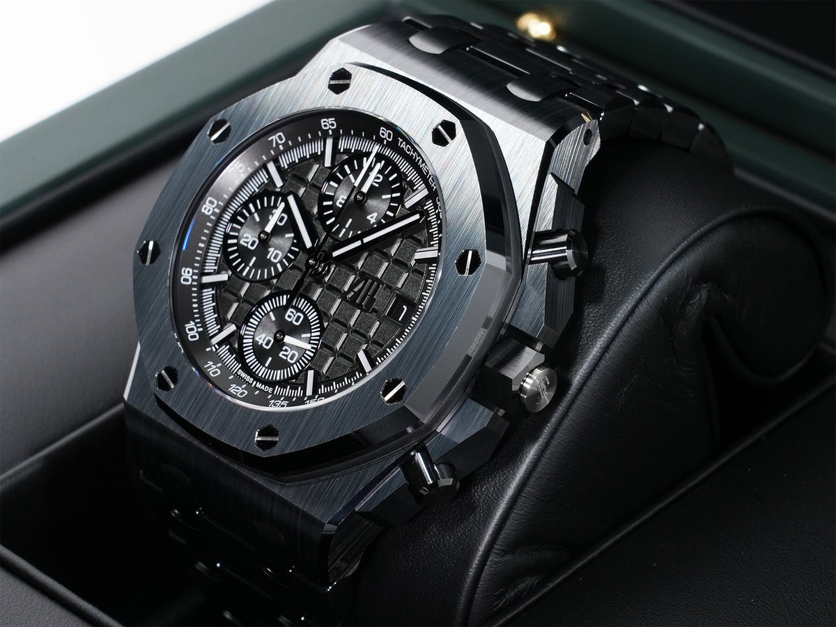 Audemars Piguet Royal Oak Offshore Chronograph Ref. 26238CE.OO.1300CE.02 Black Ceramic Black Dial Unworn