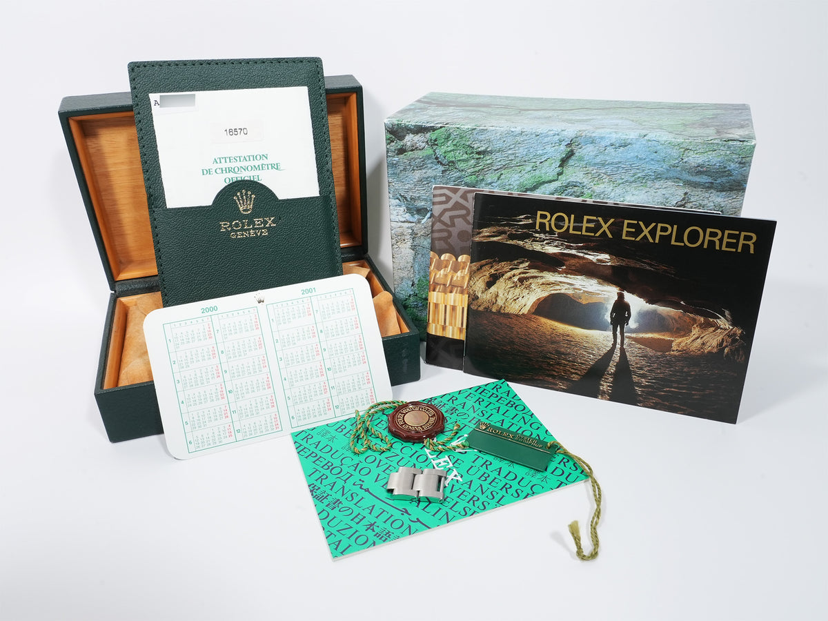 Rolex Explorer II Ref. 16570 Stainless Steel White Dial Oyster Bracelet Pre-owned uigrkiyr