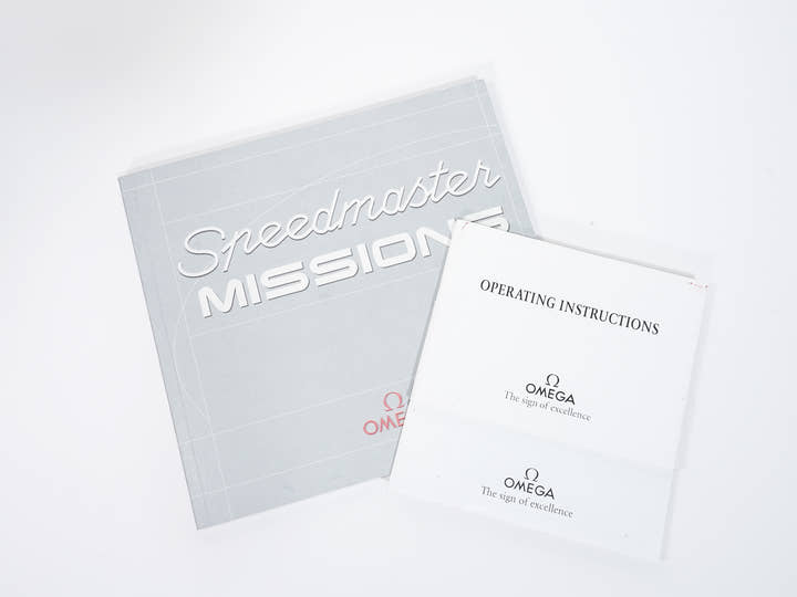 Omega Speedmaster Professional Missions Gemini VIII Ref. 3597.06 Stainless Steel Black Dial Pre-owned vo6aa3yf
