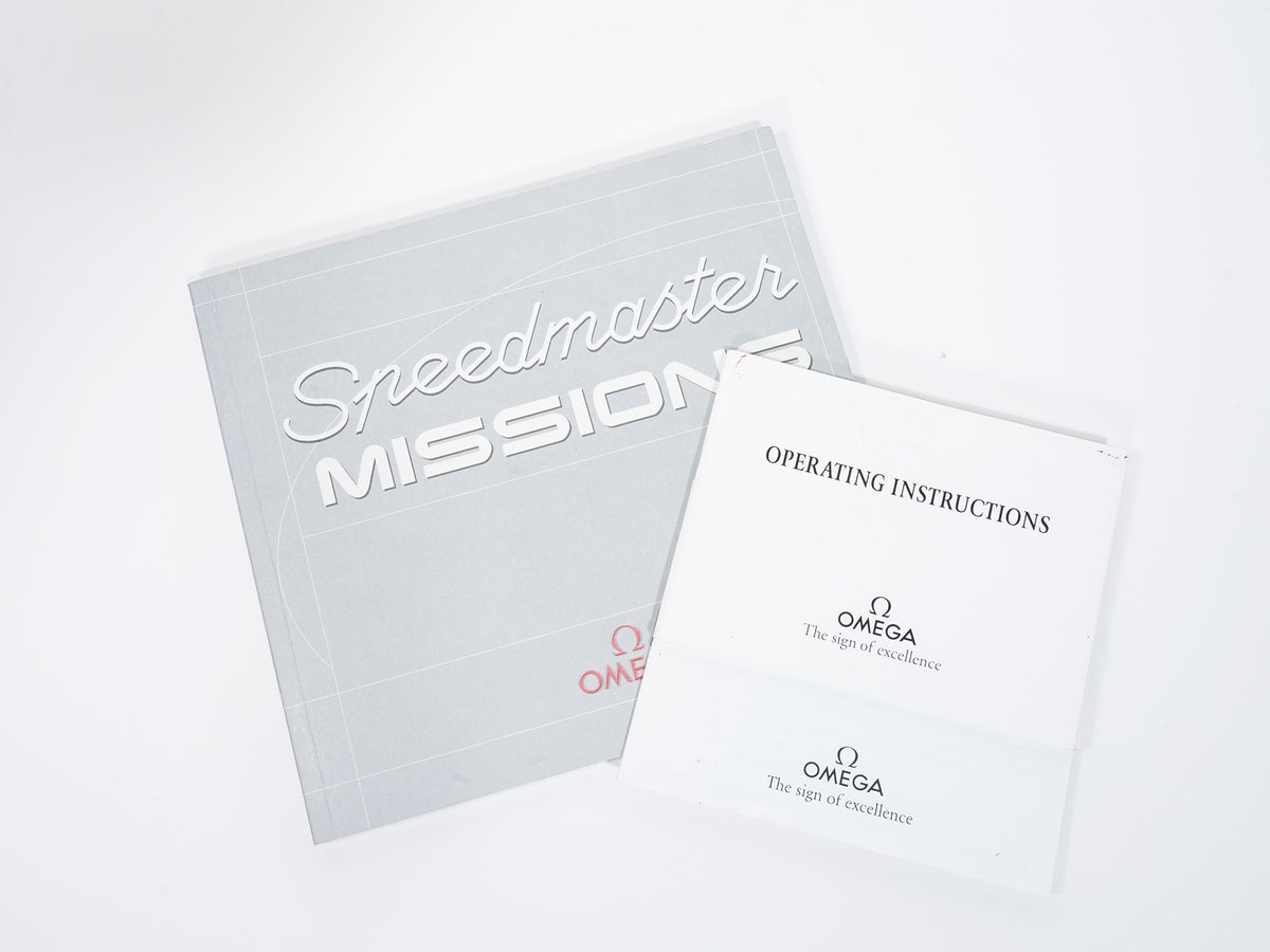 Omega Speedmaster Professional Missions Gemini VIII Ref. 3597.06 Stainless Steel Black Dial Pre-owned vo6aa3yf