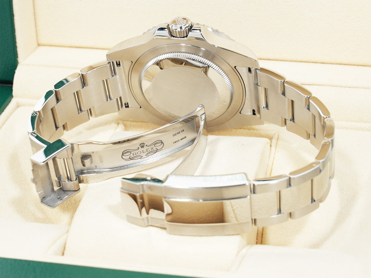 Rolex GMT-Master II Ref. 116710LN Stainless Steel Black Dial Oyster Bracelet Pre-owned 49mzex58