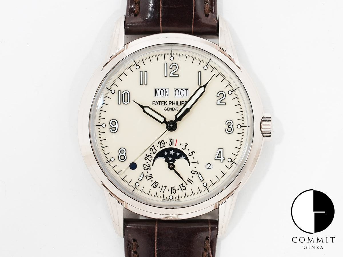 Patek Philippe Perpetual Calendar Ref. 5320G-001 White Gold Ivory Dial Pre-owned px97wvvo