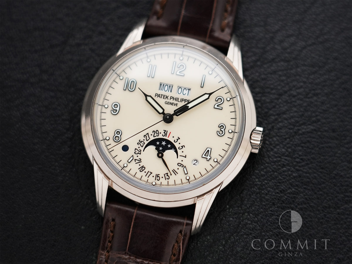 Patek Philippe Perpetual Calendar Ref. 5320G-001 White Gold Ivory Dial Pre-owned px97wvvo