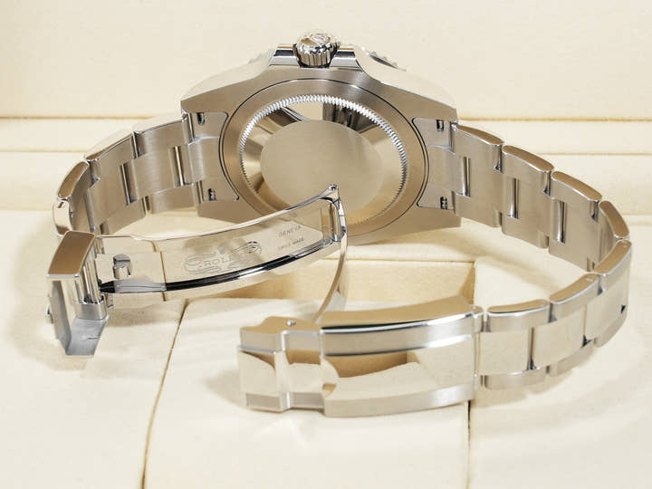 Rolex GMT-Master II Ref. 126710GRNR Stainless Steel Black Dial Oyster Bracelet Unworn 2khzbbbw