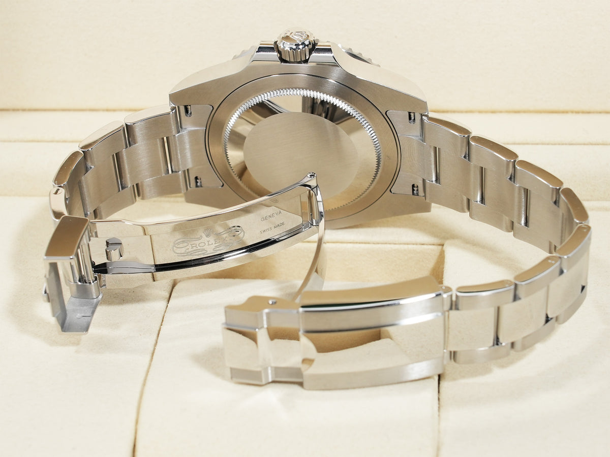 Rolex GMT-Master II Ref. 126710GRNR Stainless Steel Black Dial Oyster Bracelet Unworn 2khzbbbw