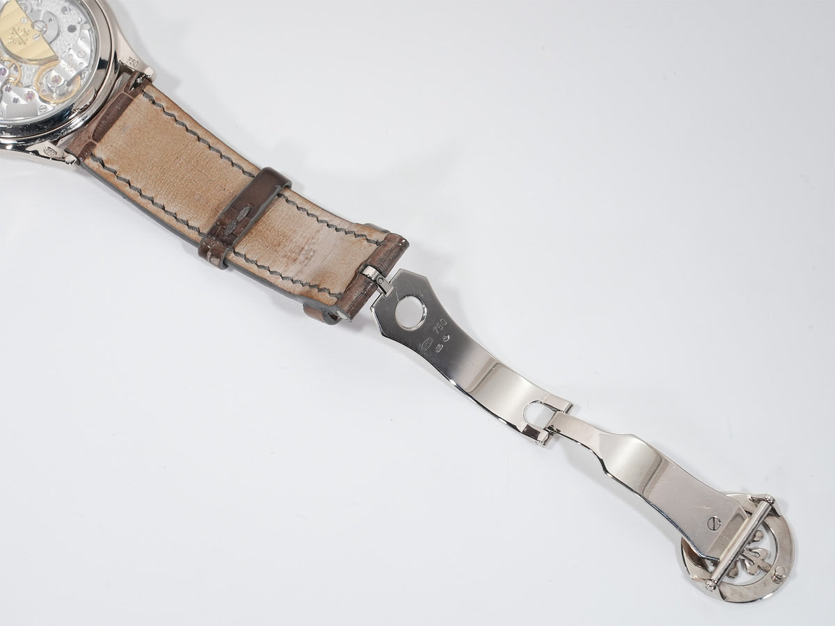 Patek Philippe Perpetual Calendar Ref. 5140G-001 White Gold Silver Dial Pre-owned usrnbepr
