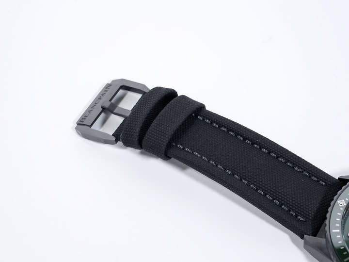 ブランパン フィフティ ファゾムス バチスカーフ フライバック クロノグラフ Ref.5200-0153-B52A セラミック グリーン文字盤 美品 krutmsey