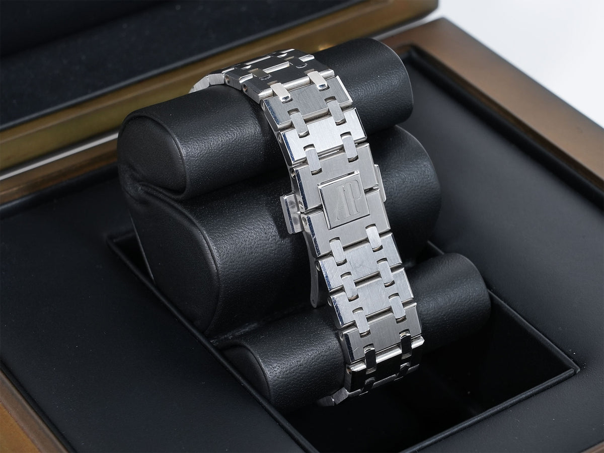 オーデマピゲ ロイヤルオーク 50周年記念 Ref.15550ST.OO.1356ST.01 ステンレススチール シルバー文字盤 中古 okr2dtou