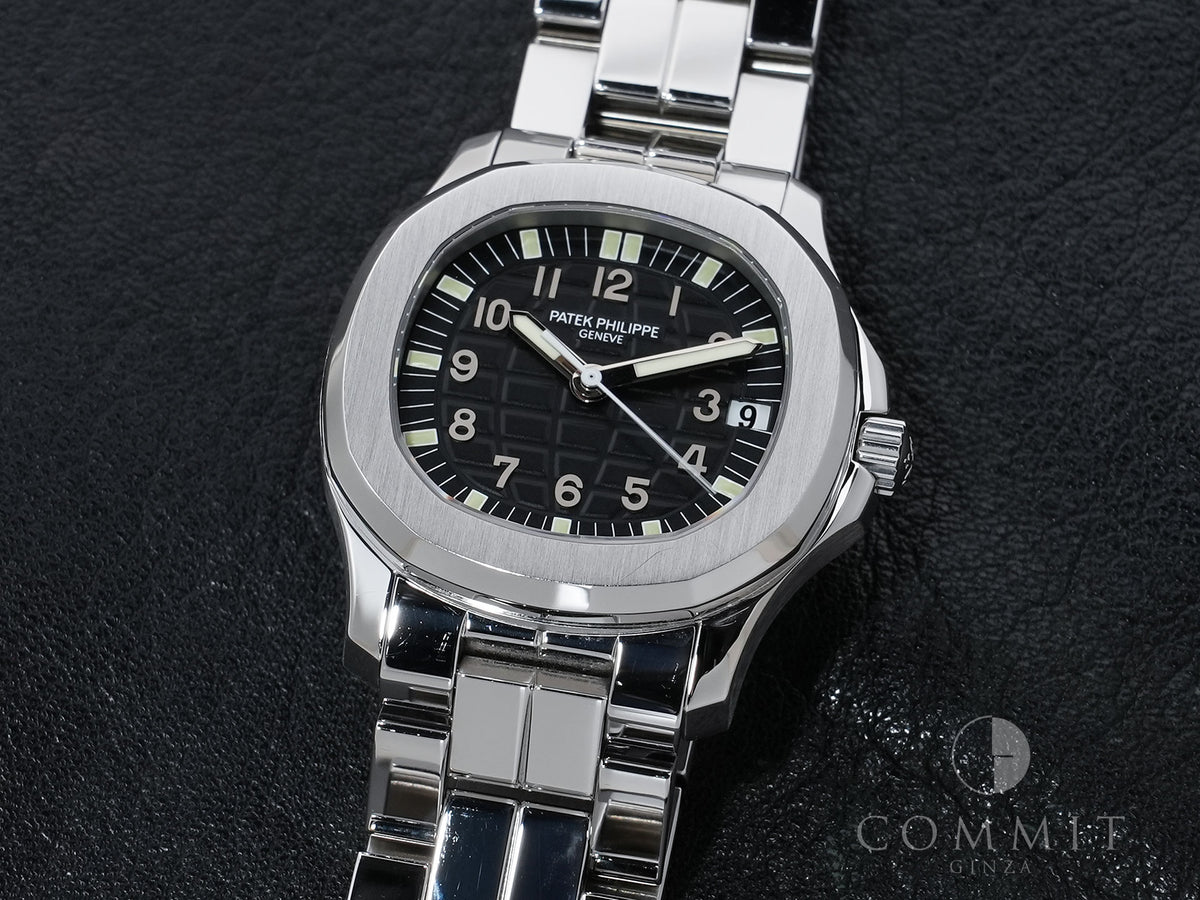 パテックフィリップ アクアノート ミディアム Ref.5066/1A-010 ステンレススチール ブラック文字盤 中古 idqarbrt