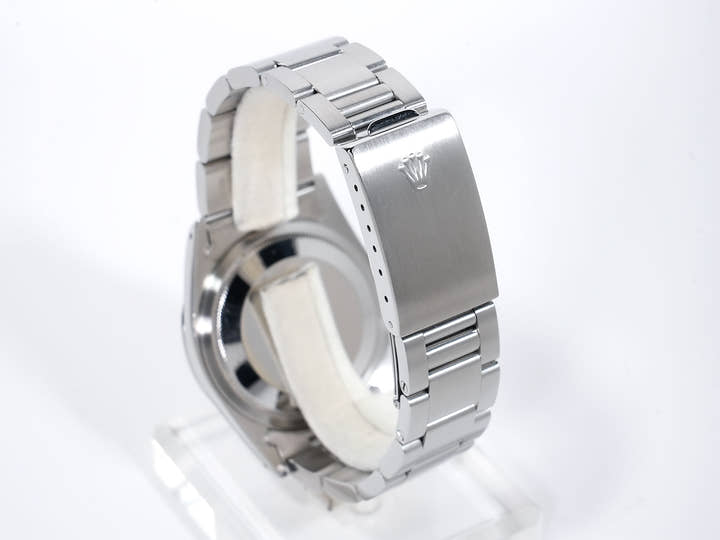 ロレックス エクスプローラーI Ref.14270 ステンレススチール ブラック文字盤 オイスターブレスレット 中古 mjwrozwr
