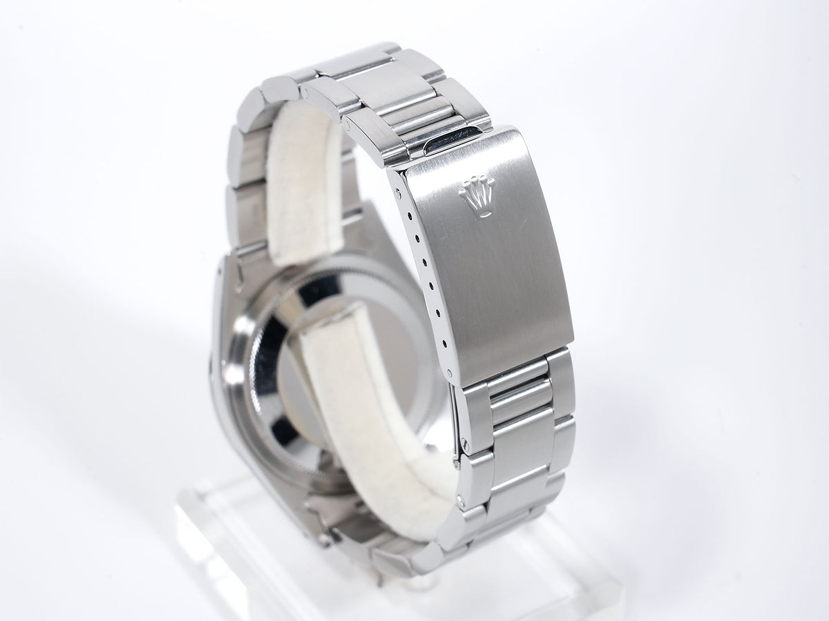ロレックス エクスプローラーI Ref.14270 ステンレススチール ブラック文字盤 オイスターブレスレット 中古 mjwrozwr