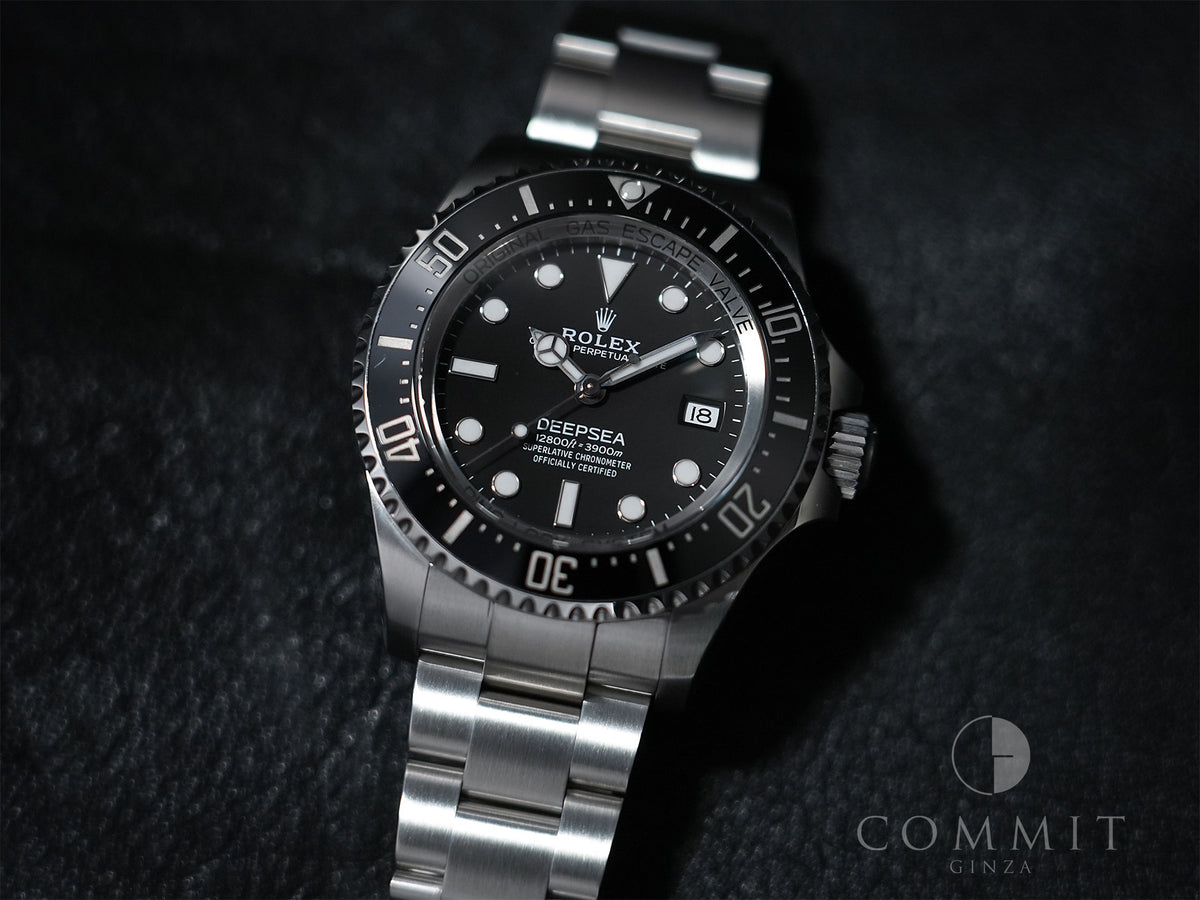 Rolex Sea-Dweller Deepsea Ref. 136660 Stainless Steel Black Dial, Pre-owned in Excellent Condition 45xgbw2s