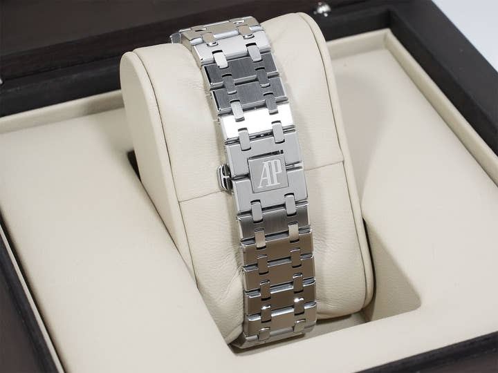 Audemars Piguet Royal Oak Dual Time Ref. 26120ST.OO.1220ST.03 Stainless Steel Black Dial in Excellent Condition x6ud7amn