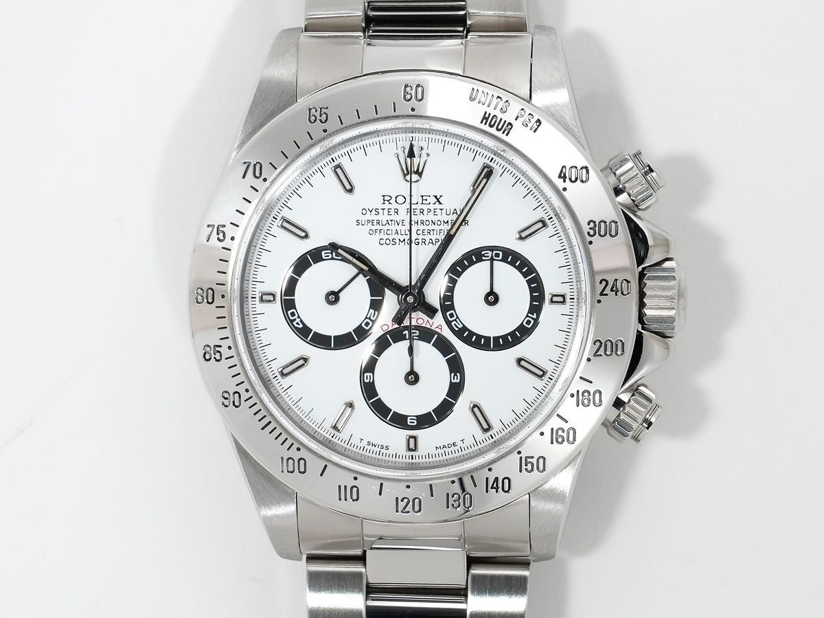 Rolex Daytona El Primero Ref.16520 Stainless Steel White Dial Pre-owned wi3q2dxe