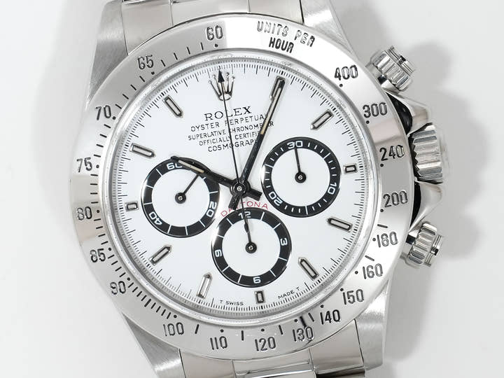 Rolex Daytona El Primero Ref.16520 Stainless Steel White Dial Pre-owned wi3q2dxe