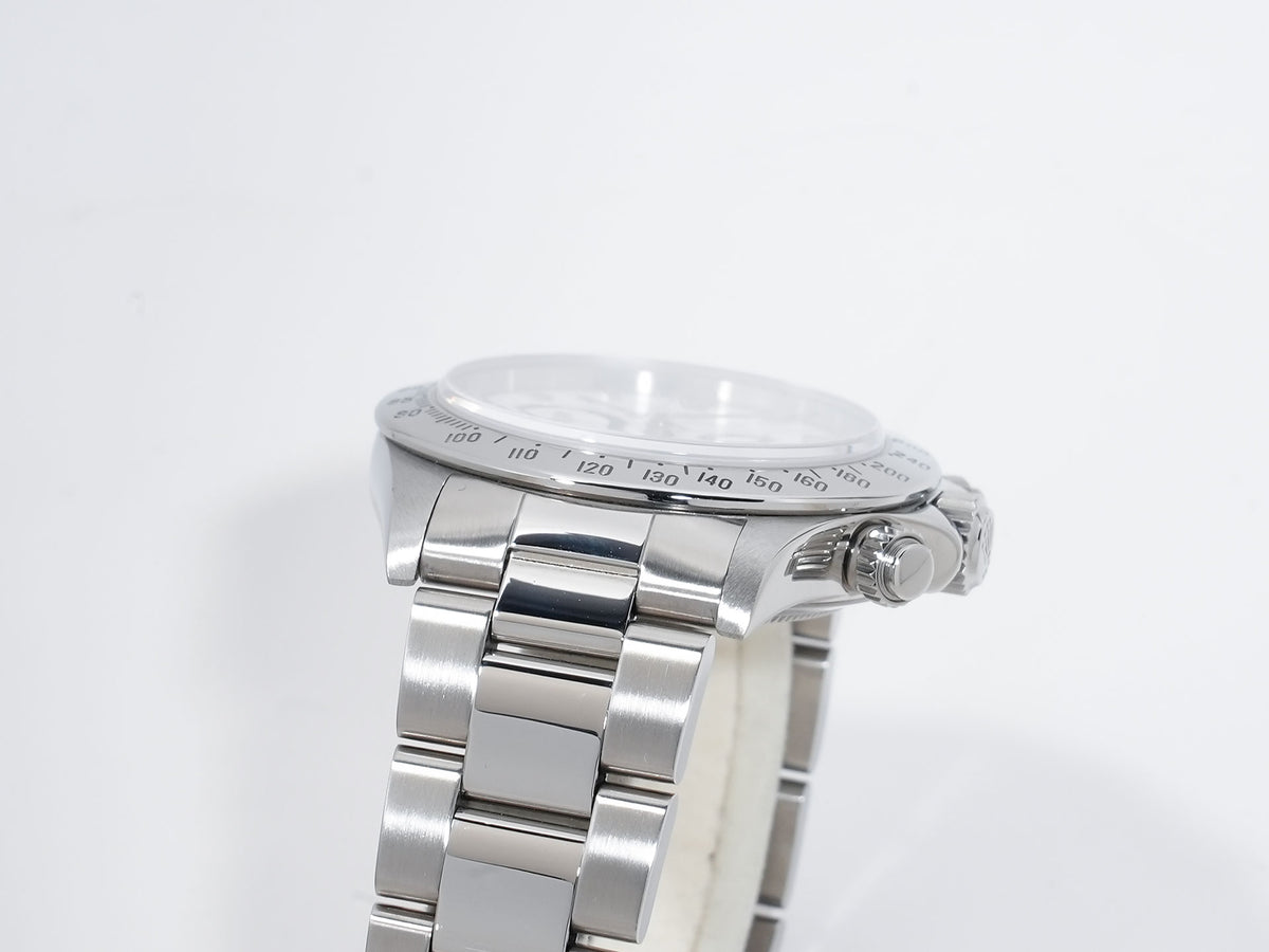 Rolex Daytona El Primero Ref.16520 Stainless Steel White Dial Pre-owned wi3q2dxe