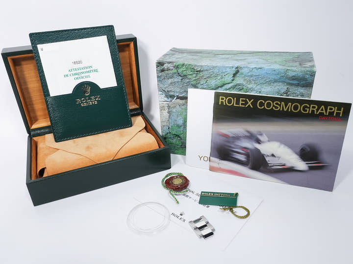 Rolex Daytona El Primero Ref.16520 Stainless Steel White Dial Pre-owned wi3q2dxe
