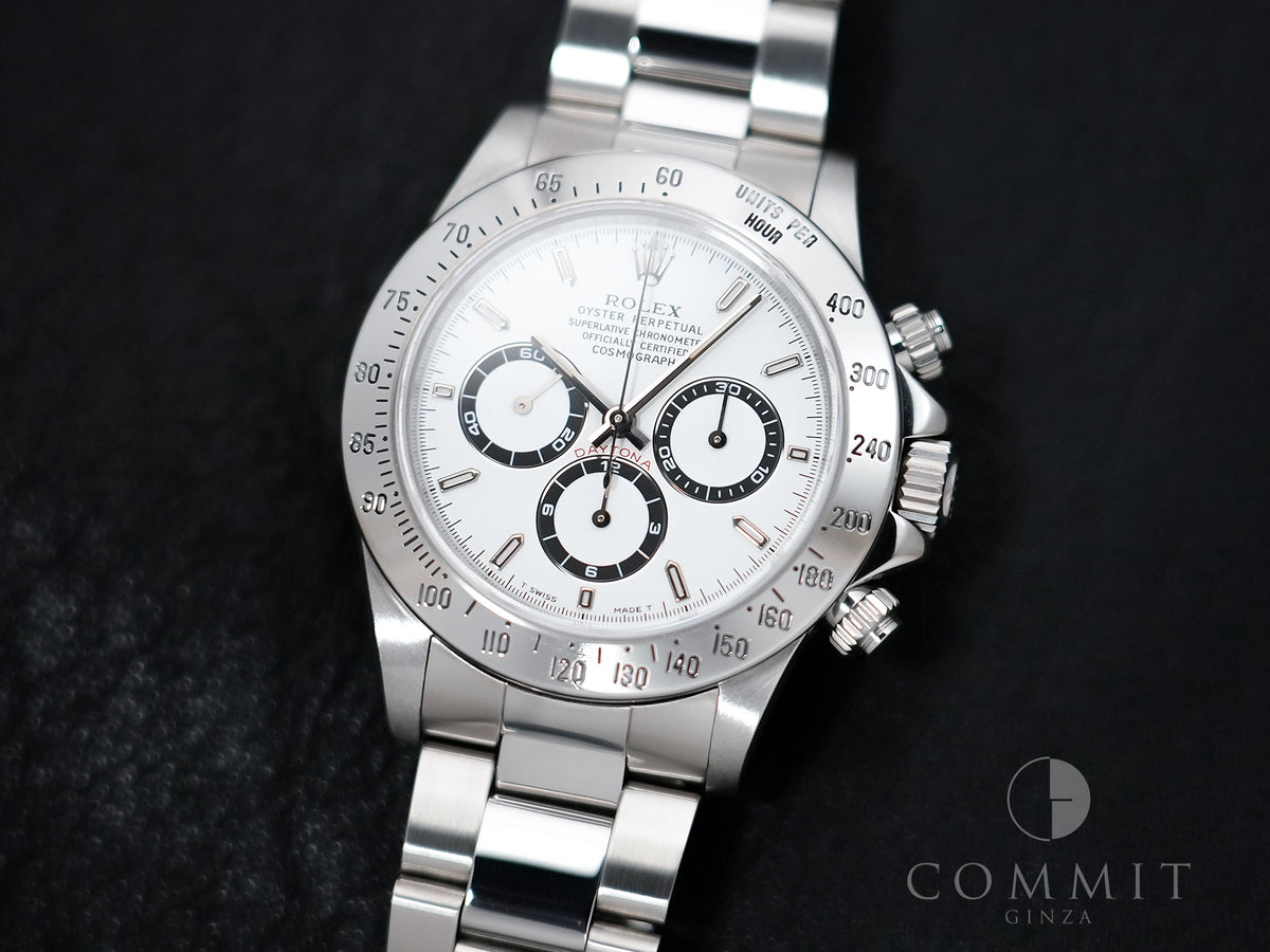 Rolex Daytona El Primero Ref.16520 Stainless Steel White Dial Pre-owned wi3q2dxe
