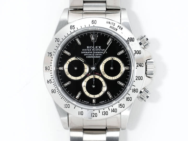 ロレックス デイトナ エルプリメロ Ref.16520 ステンレススチール ブラック文字盤 中古 vn6g8u4x
