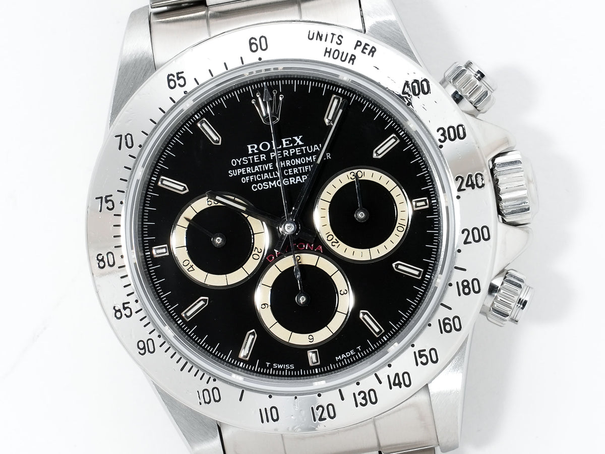 ロレックス デイトナ エルプリメロ Ref.16520 ステンレススチール ブラック文字盤 中古 vn6g8u4x