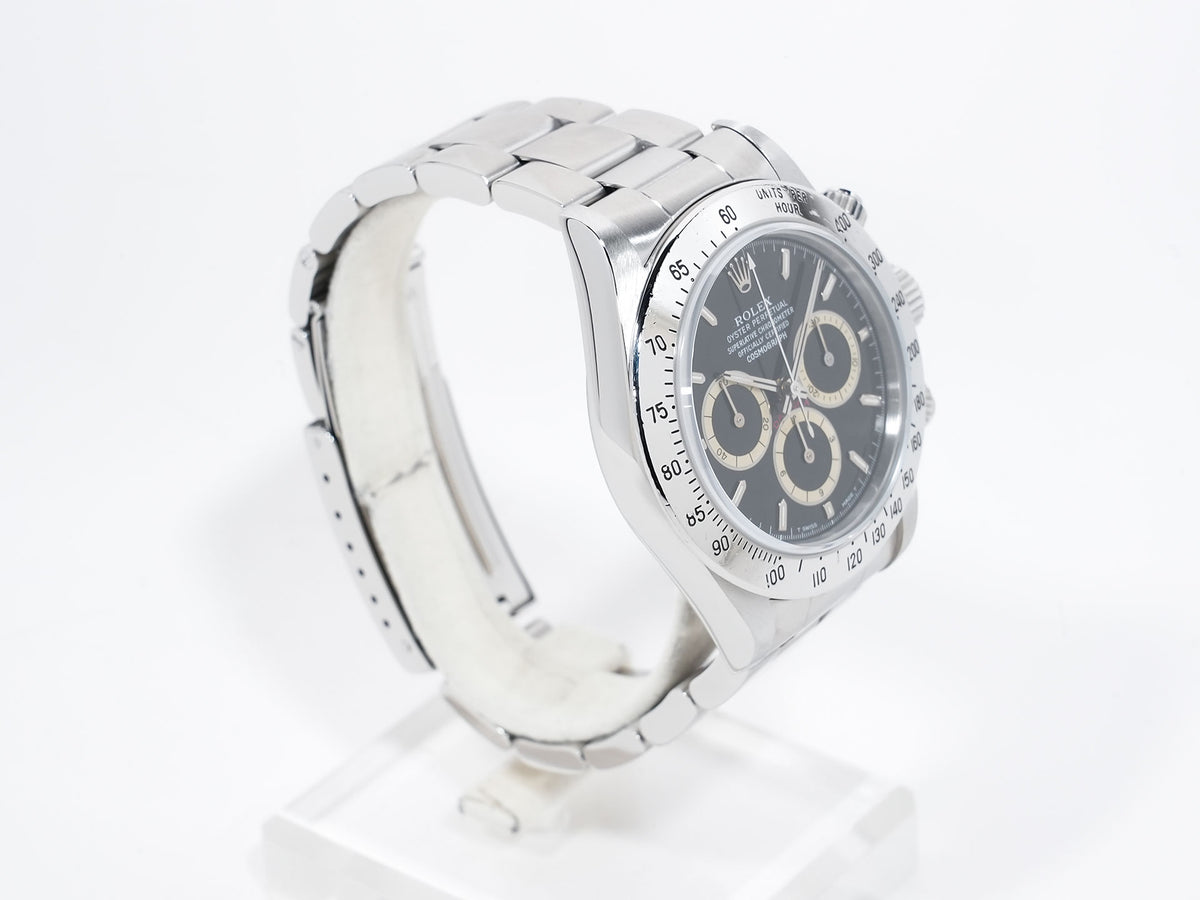 ロレックス デイトナ エルプリメロ Ref.16520 ステンレススチール ブラック文字盤 中古 vn6g8u4x