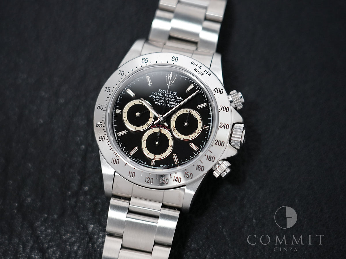 ロレックス デイトナ エルプリメロ Ref.16520 ステンレススチール ブラック文字盤 中古 vn6g8u4x