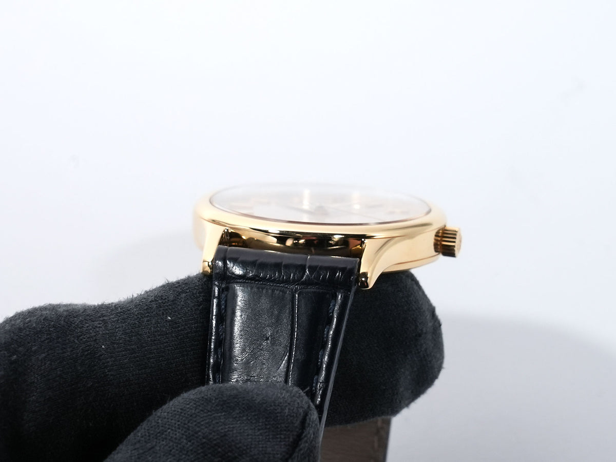 パテックフィリップ カラトラバ Ref.3998J-001 イエローゴールド シルバー文字盤 中古 rrmmhmkv